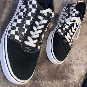 Checkered Vans